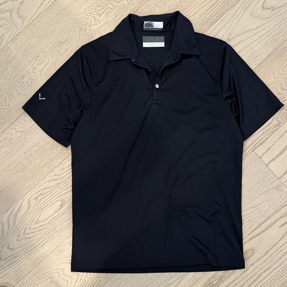 Men's Black Callaway Collection Polo Shirt